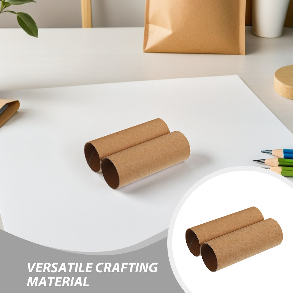 30個入り、丸い紙製の筒状のクラフト用段ボールチューブ。サイ - Art Craft Cardboard のレビューと価格