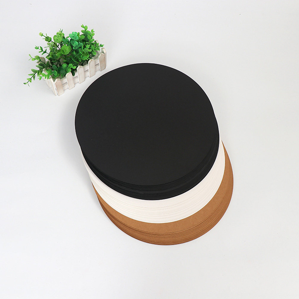 20枚入り、丸型、厚手のクラフト紙。手作りのDIY工芸、結婚 - Art Craft Cardboard のレビューと価格