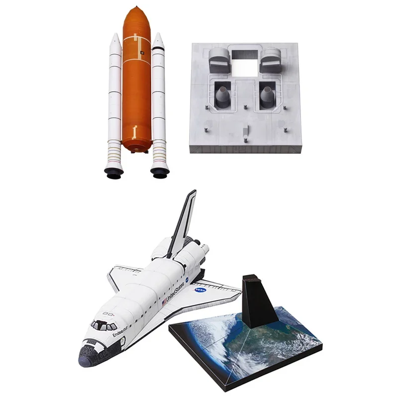 リアルなバージョンのスペースシャトル燃料タンクとロケットセッ - Art Craft Cardboard のレビューと価格