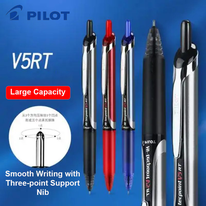 パイロット プレシジョン V5 RT ゲルペン 3 点サポー - Pilot Pen V5 のレビューと価格