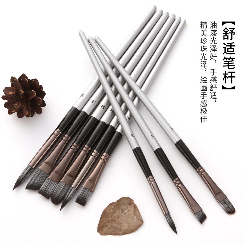 キャンバス製の収納ケース付き、24本セットの絵筆セット。ナイ - Gouache Paint Set のレビューと価格