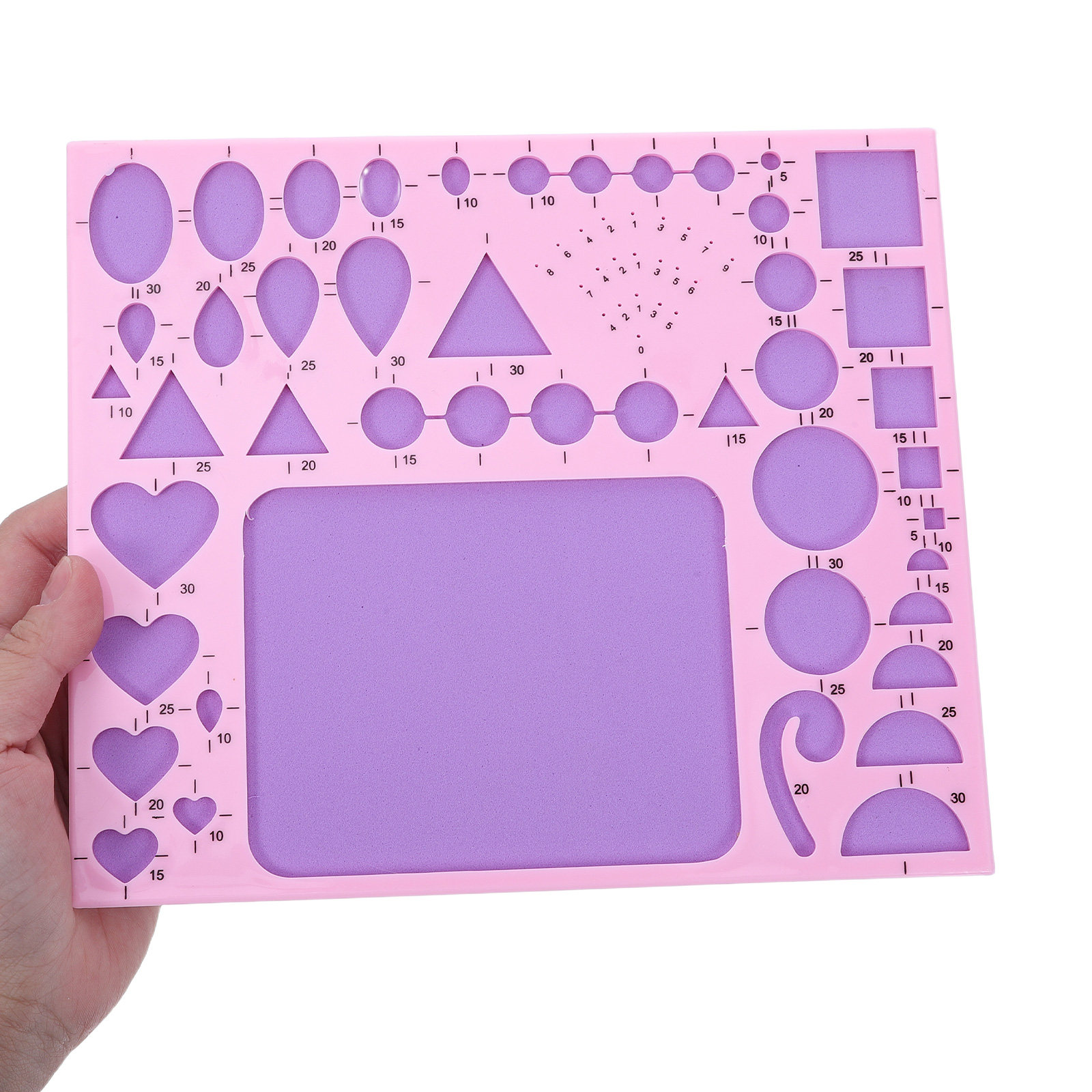 ペーパークイリング用テンプレートボード、多様な形状、8x7c - Art Craft Cardboard のレビューと価格